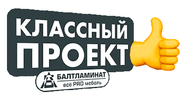 Калининград Sticker by Балтламинат