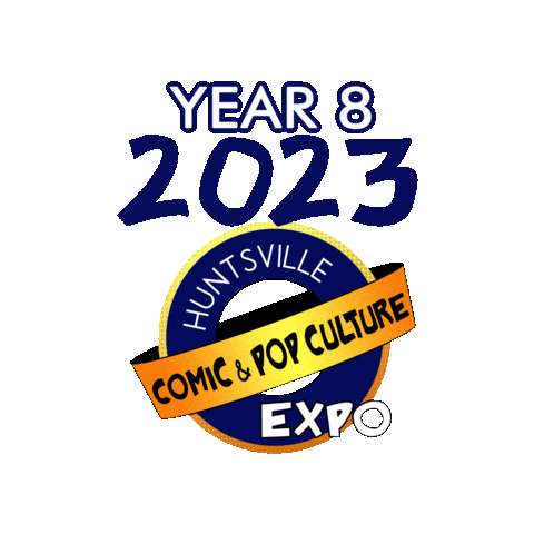 Huntsville Comic and Pop Culture Expo Sticker