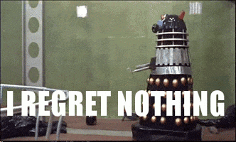doctor who i regret nothing GIF