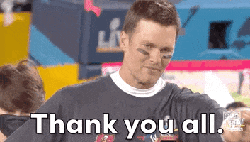 Thank You All Super Bowl GIF by NFL