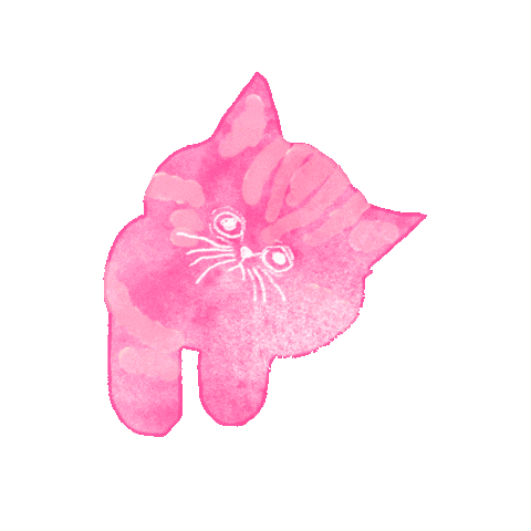Cat Heart Sticker