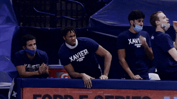 Oh No Omg GIF by Xavier Men's Basketball
