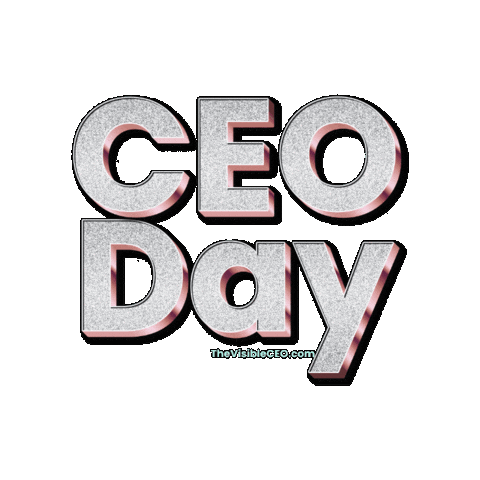 Ceo Day Sticker by Crissy Conner