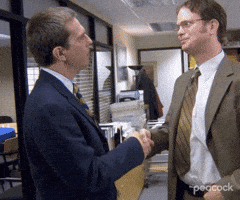 GIF maladroit de la saison 3 par The Office