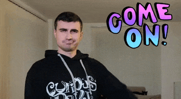 Serious Come On GIF by Curious Pavel