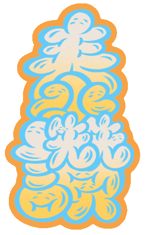 Graffiti Bubble Sticker