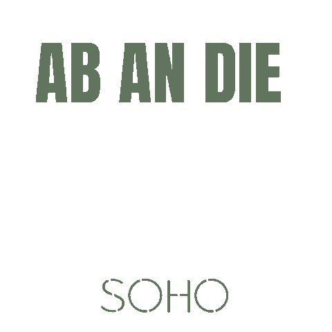 aboutSOHO Sticker