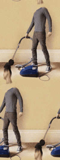 vacuum hoover GIF by sheepfilms