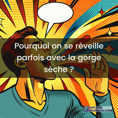 Gorge Sèche GIF by ExpliquePourquoi.com