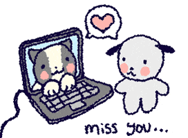 I Love You Friends GIF by veryluckyclover