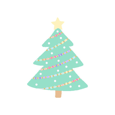 Christmas Tree Sticker by shopparkandbeach