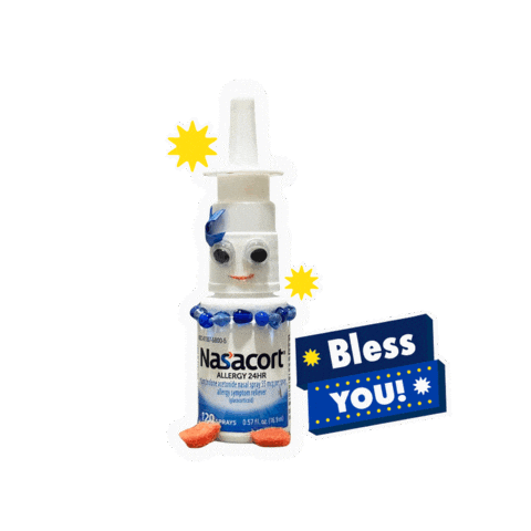 Bestie Bless Sticker by Nasacort