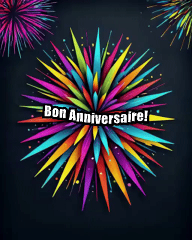 Fleur Anniversaire GIF by TresorsDuMonde.ca