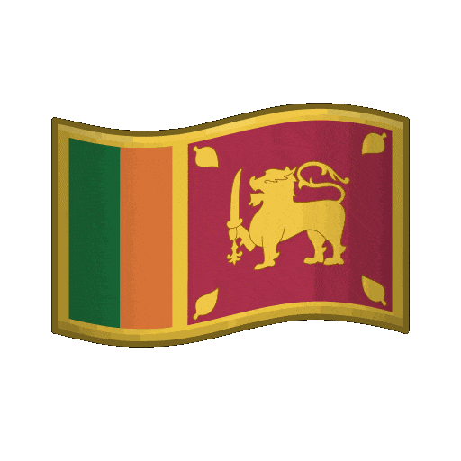 Sri Lanka Flag Waving