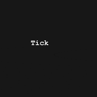 Tick Black And White GIF