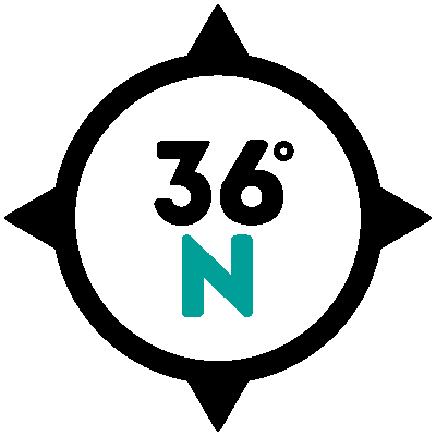 North Sticker