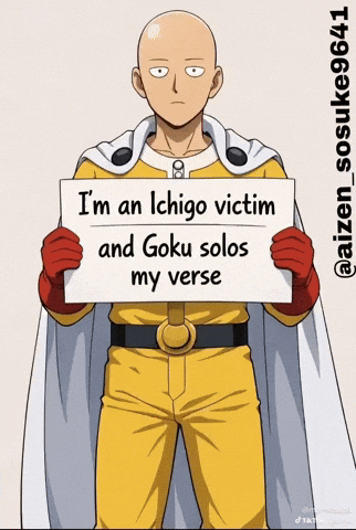 One Punch Man Goku Meme GIF