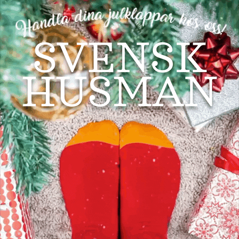 SvenskHusman socks christmas socks svensk husman pepparkakan GIF