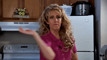 Go Away Reaction GIF by Amy Lynn's Kitchen