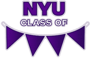 Graduation Nyu Sticker by New York University