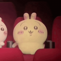 Cinema うさぎ GIF