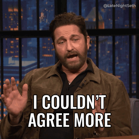 I Agree Seth Meyers GIF by Late Night with Seth Meyers