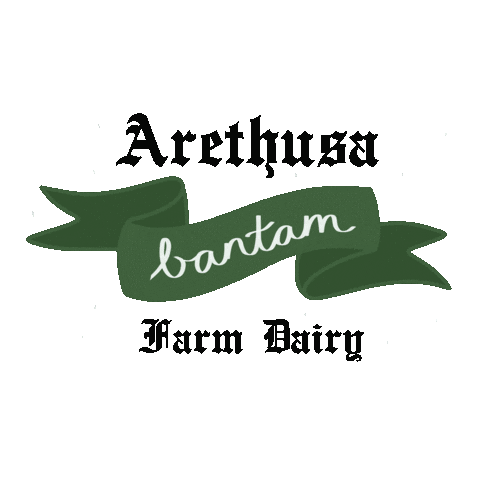 Connecticut Bantam Sticker by Arethusa Farm