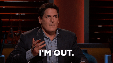 Giphy - Im Out Shark Tank GIF by ABC Network