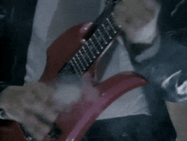 guitar shredding GIF