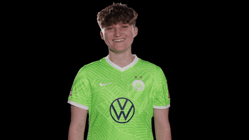 Laugh Reaction GIF by VfL Wolfsburg
