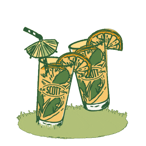 Cheers Drinks Sticker by OM Scott and Sons