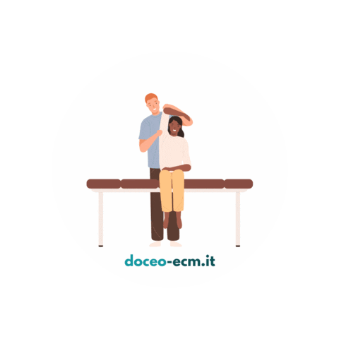 Fisioterapia Formazione Sticker by Doceo ECM