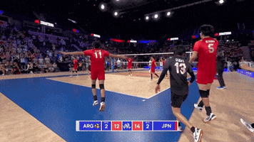 Friends Smile GIF by Volleyball World
