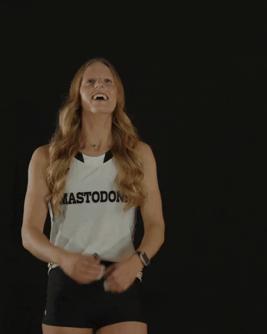 Yell Track And Field GIF by Purdue Fort Wayne Athletics