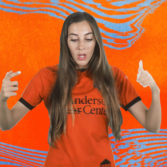 Check It Out Look Here GIF by Houston Dash