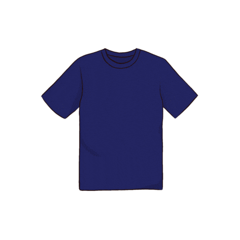 T-Shirt Clothes Sticker by Blue West Boutique