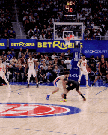Nba Dunk GIF by Detroit Pistons
