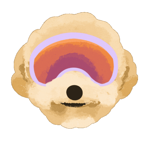 Happy Dog Sticker