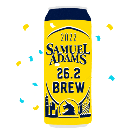 Boston Marathon Sticker by Samuel Adams Beer