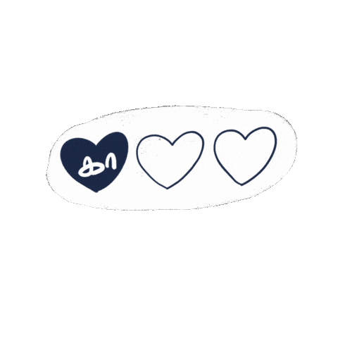 Heart Love Sticker by Rafflesia Illustration