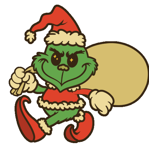 Carls Jr Christmas Sticker by fullhouseburger