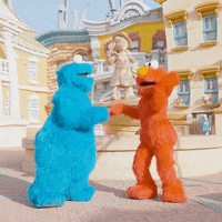 Sesame Street Clap GIF by PortAventuraWorld