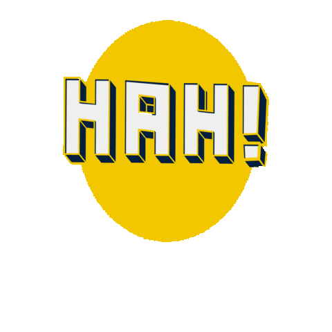 HAH comedy Sticker
