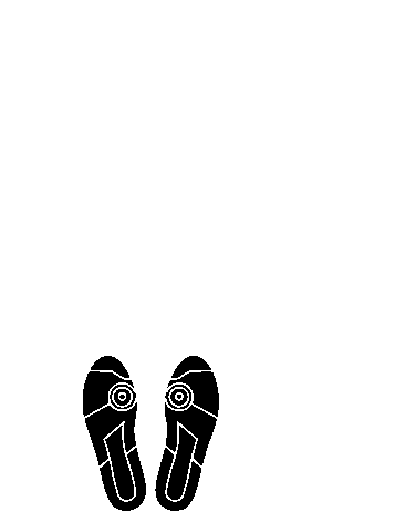 Foot Footprint Sticker by Fortius Republic