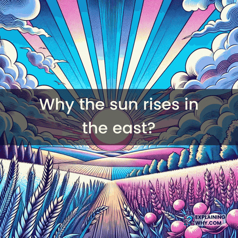 Sunrise Astronomy GIF by ExplainingWhy.com
