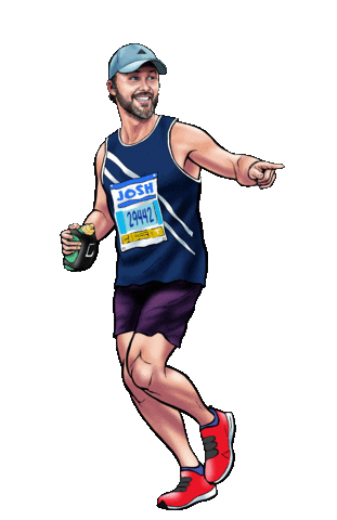 Nyc Marathon Running Sticker by eBibs