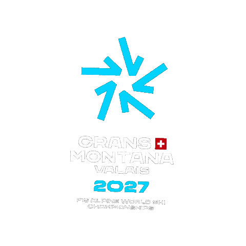 Ski Worldchampionships Sticker by CransMontana2027