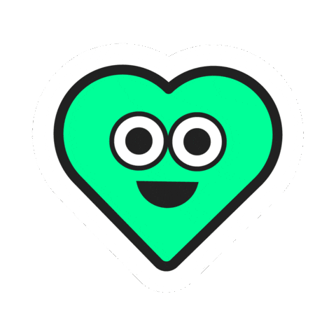 Green Heart Sticker by ALTF4
