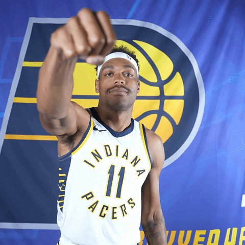 Bruce Brown Mic Drop GIF by Indiana Pacers