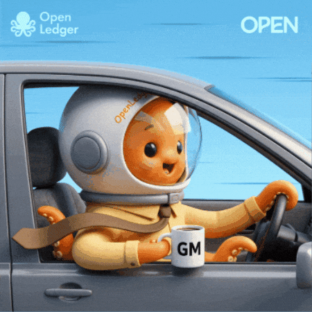 Coffee Driving GIF by OpenLedger